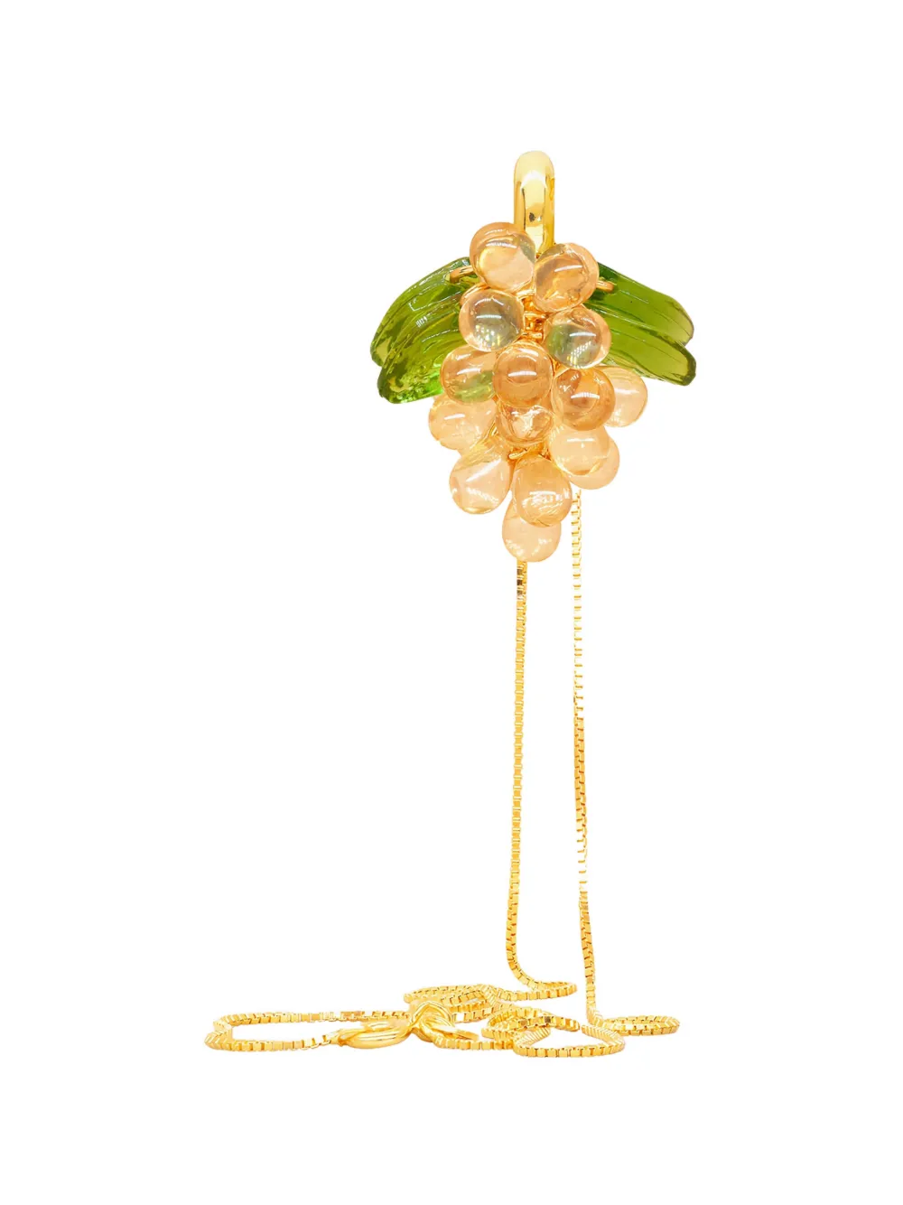 Annele Champagne Jelly Halskette - Gold