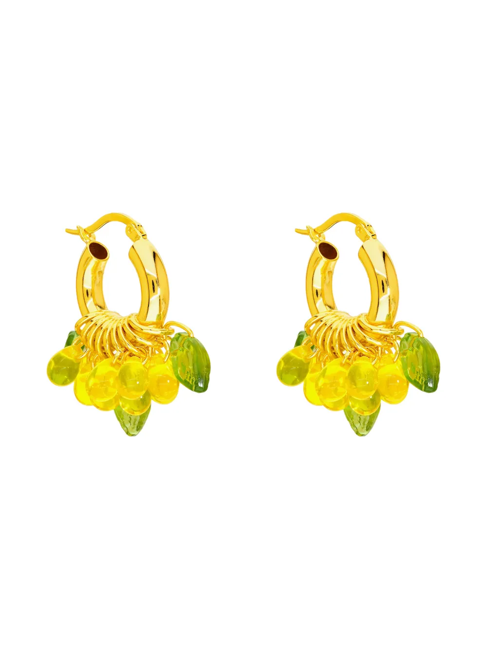 Annele mini Baby Buttercup earrings - Goud