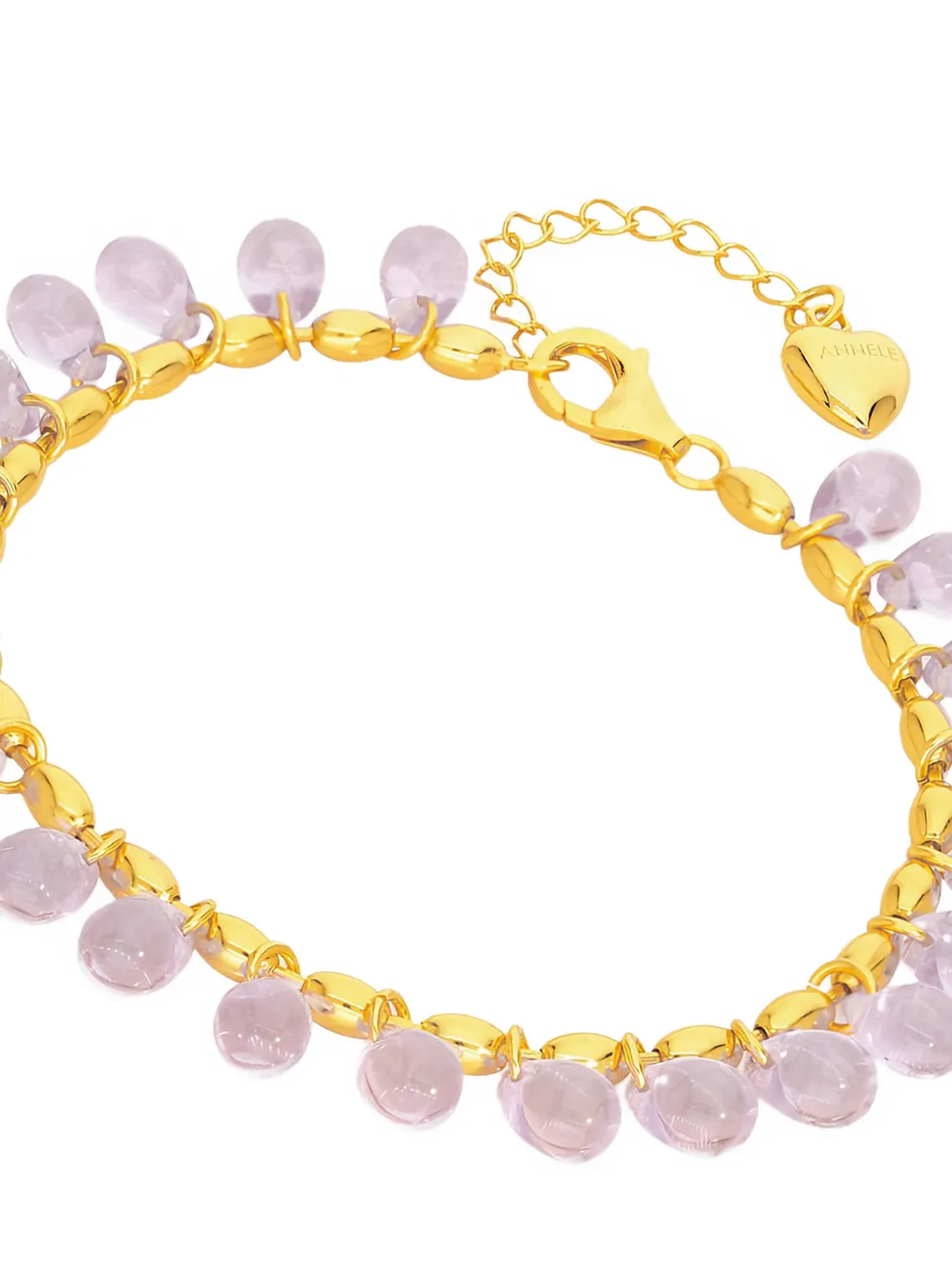 Annele Cherry Jam Jam bracelet - Goud