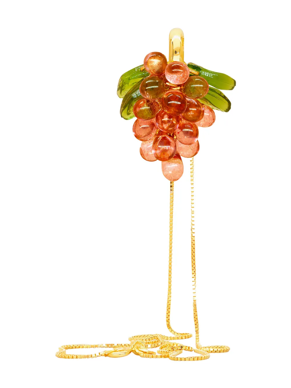 Annele Raspberry Jelly necklace - Oro