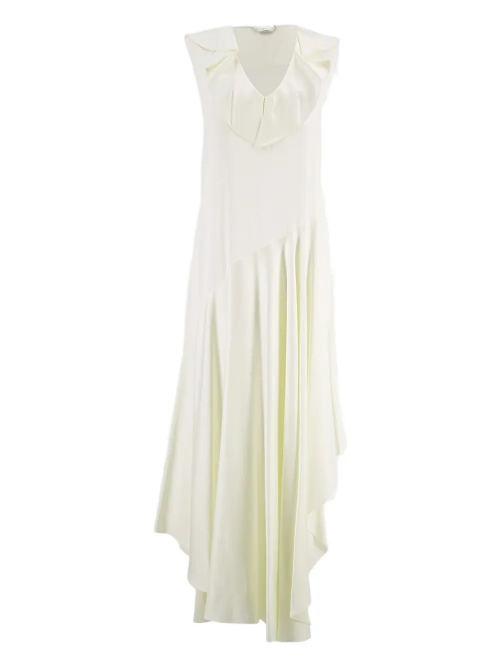 Fendi Ruffled Daily Dress In White