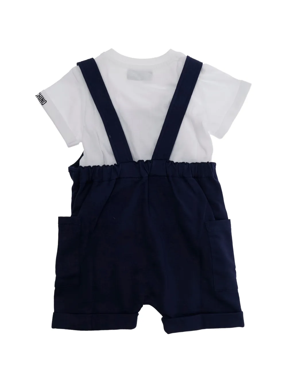 Moschino Kids Katoenen broekset Blauw