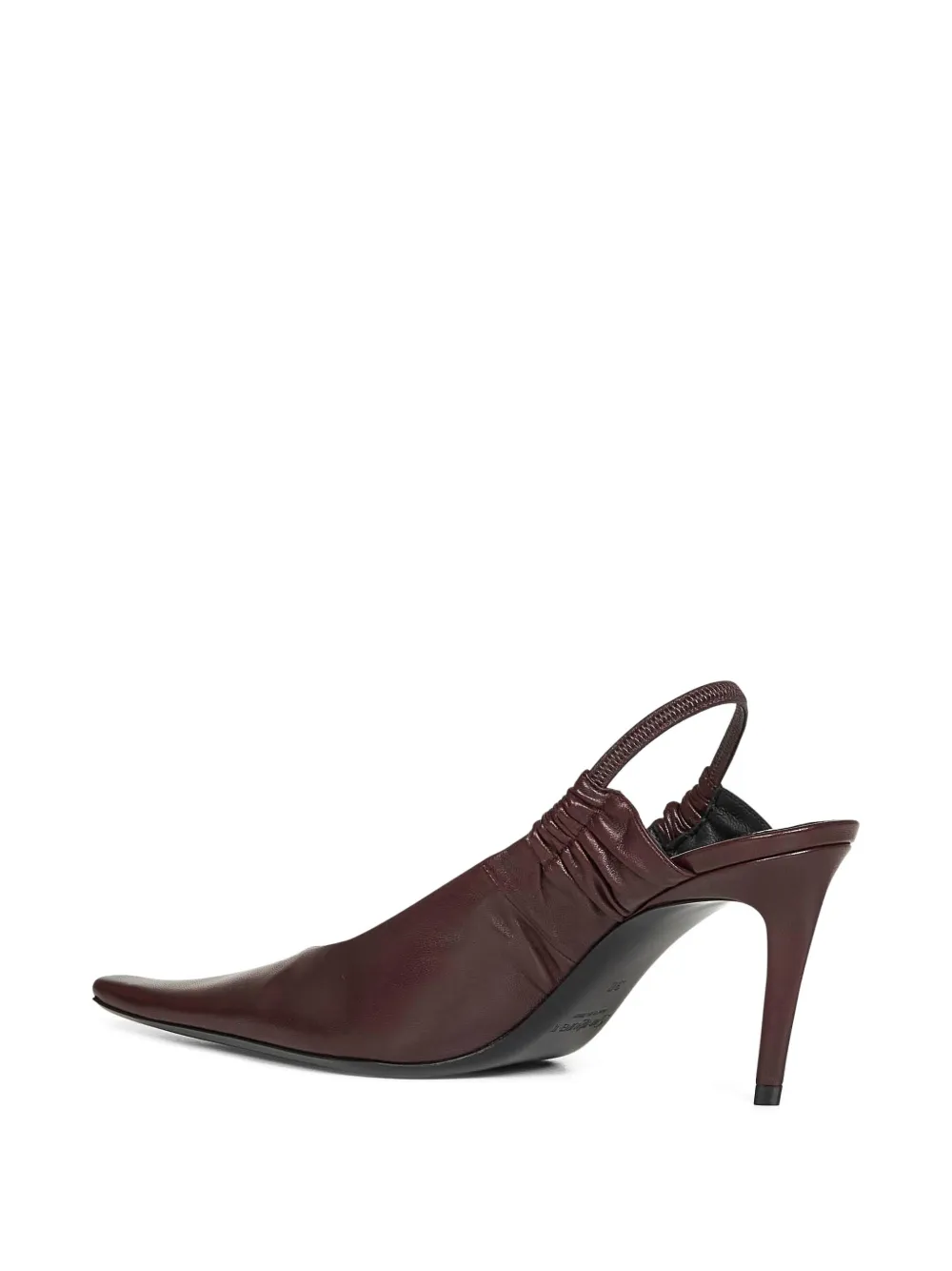 Saint Laurent 75 mm Anne-Marie slingback pumps Rood
