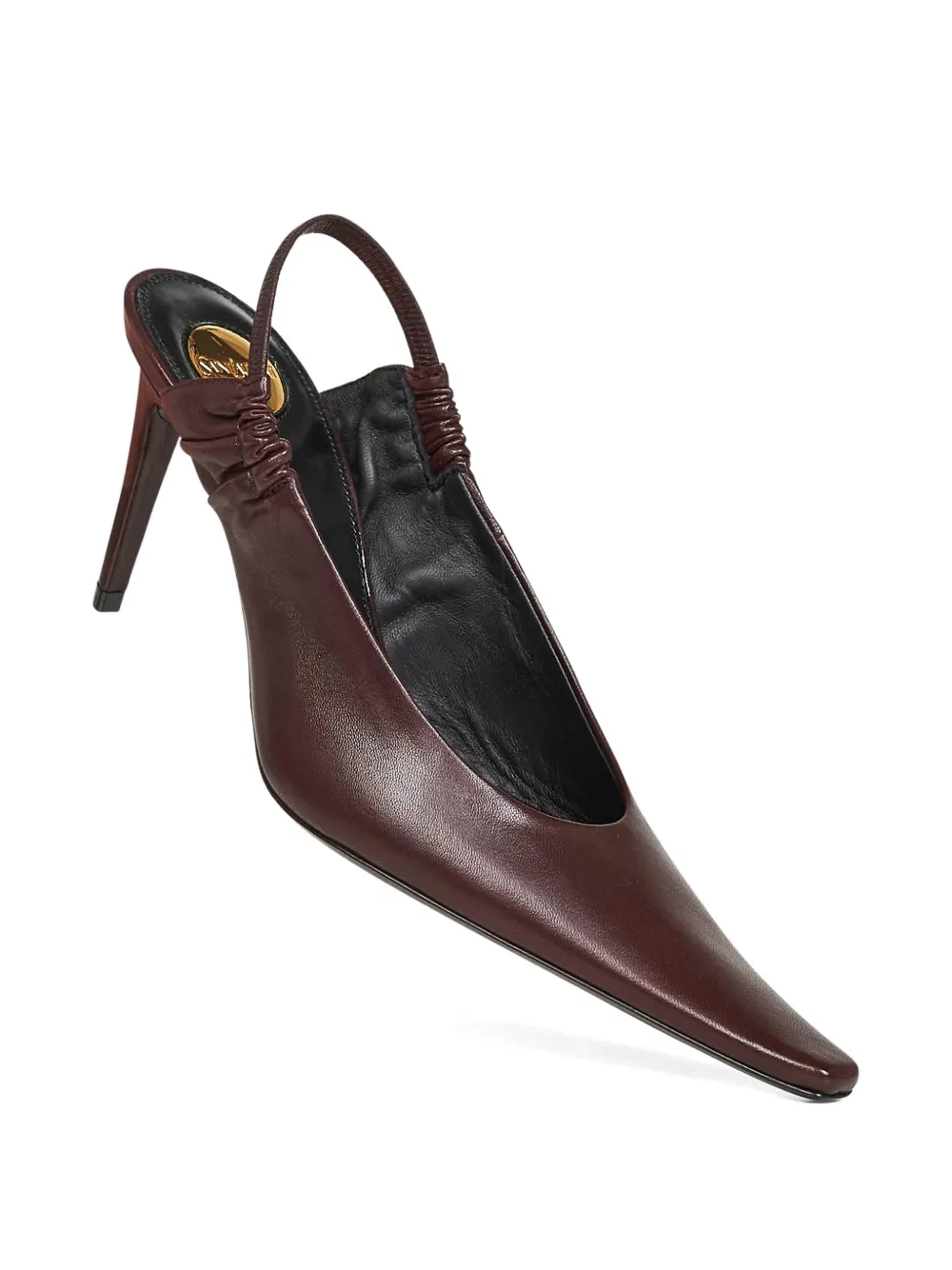 Saint Laurent 75 mm Anne-Marie slingback pumps Rood