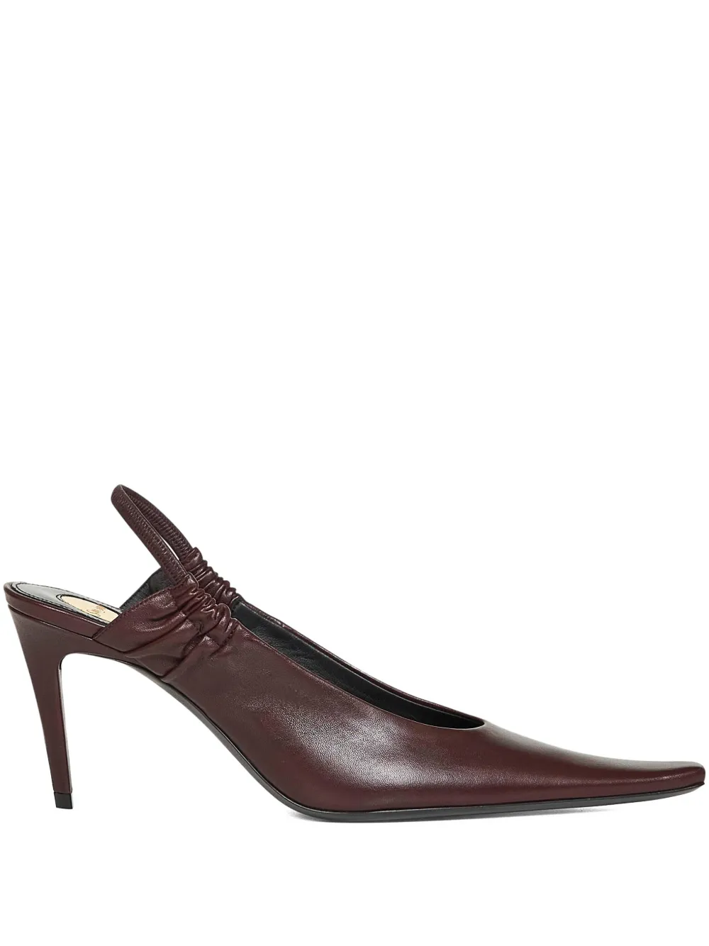 Saint Laurent 75 mm Anne-Marie slingback pumps Rood