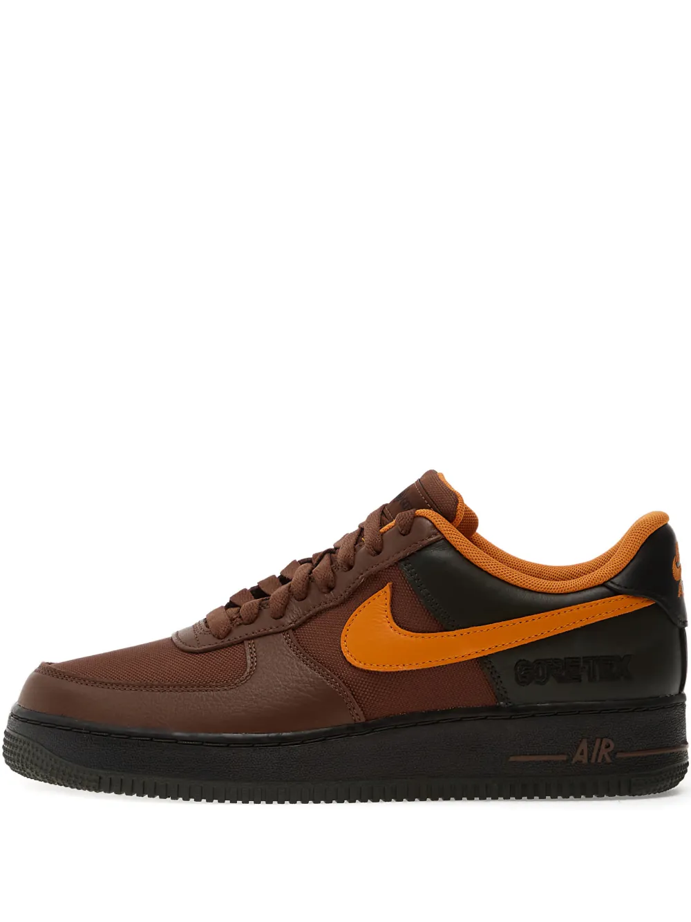 Nike Air Force 1 GORE-TEX sneakers met logodetail Bruin