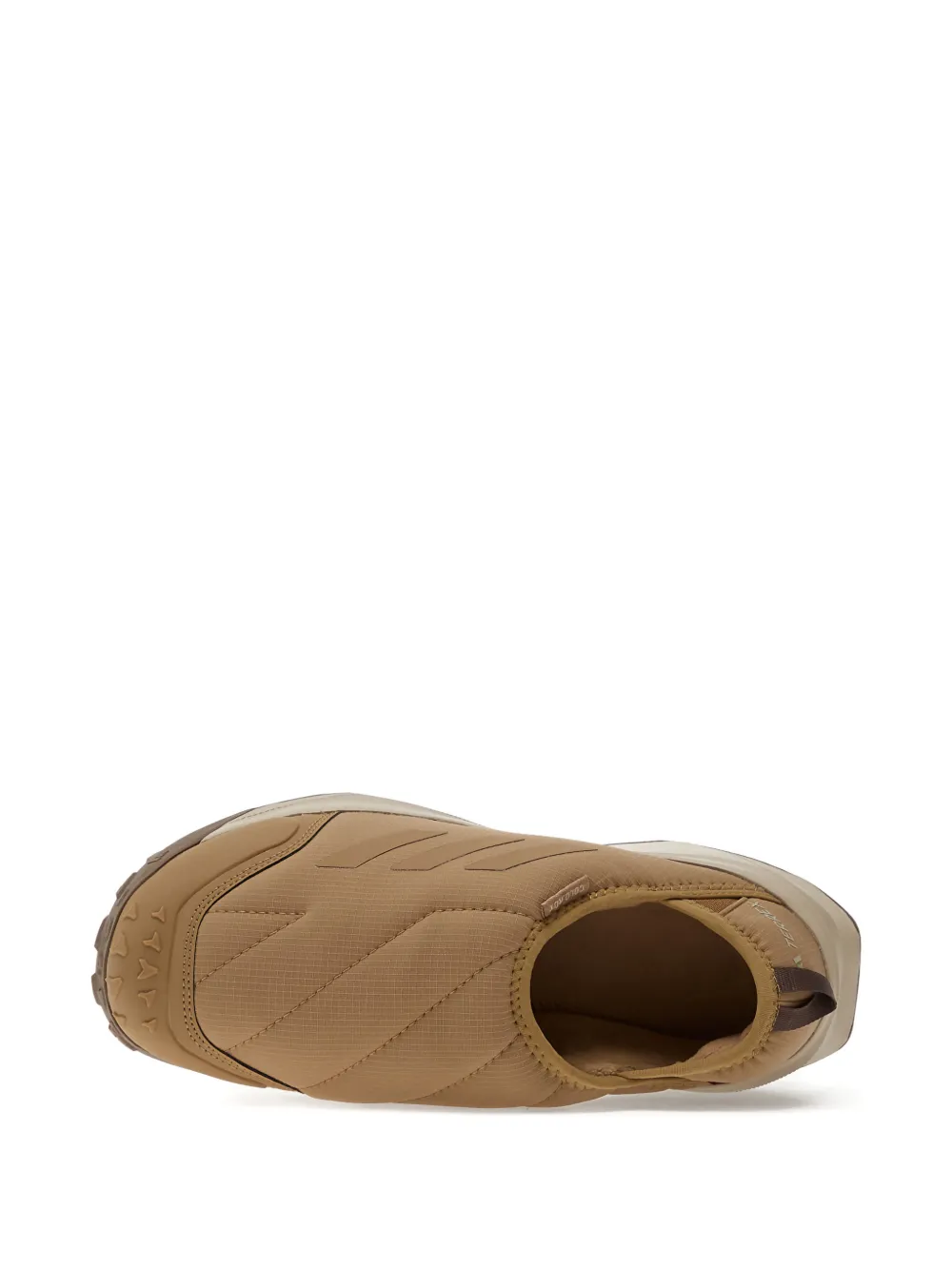 adidas Terrex quilted slip on sneakers Beige