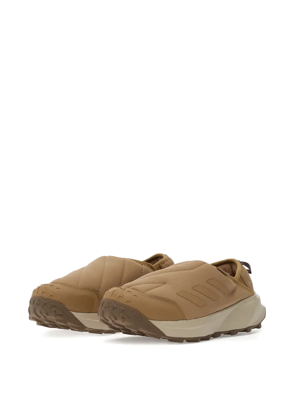 adidas Terrex quilted slip on sneakers Beige