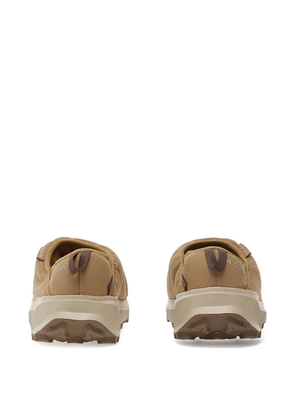 adidas Terrex quilted slip on sneakers Beige