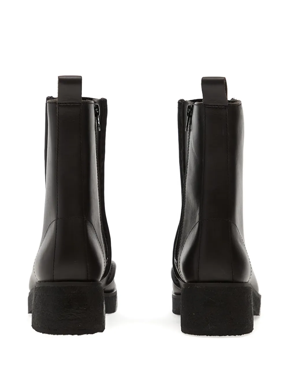 Clarks Originals Effery Zip leren Chelsea laarzen Zwart