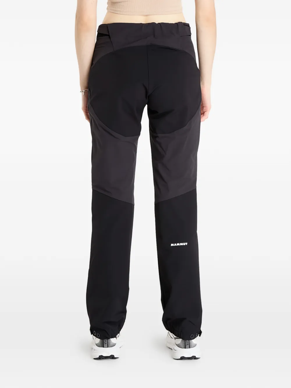Mammut Courmayeur Zipped-pockets Track Pants In Black