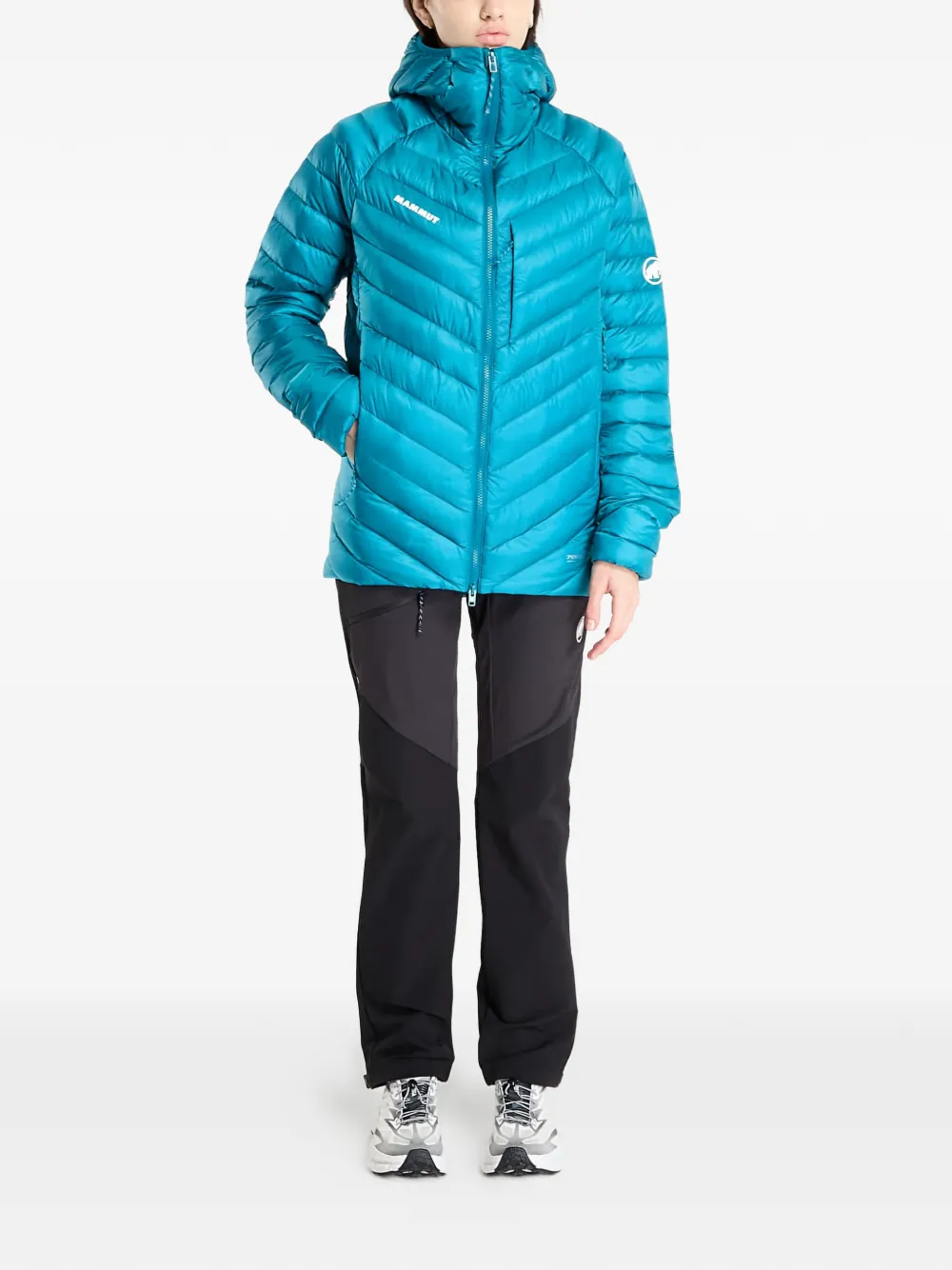 Mammut Courmayeur Zipped-pockets Track Pants In Black