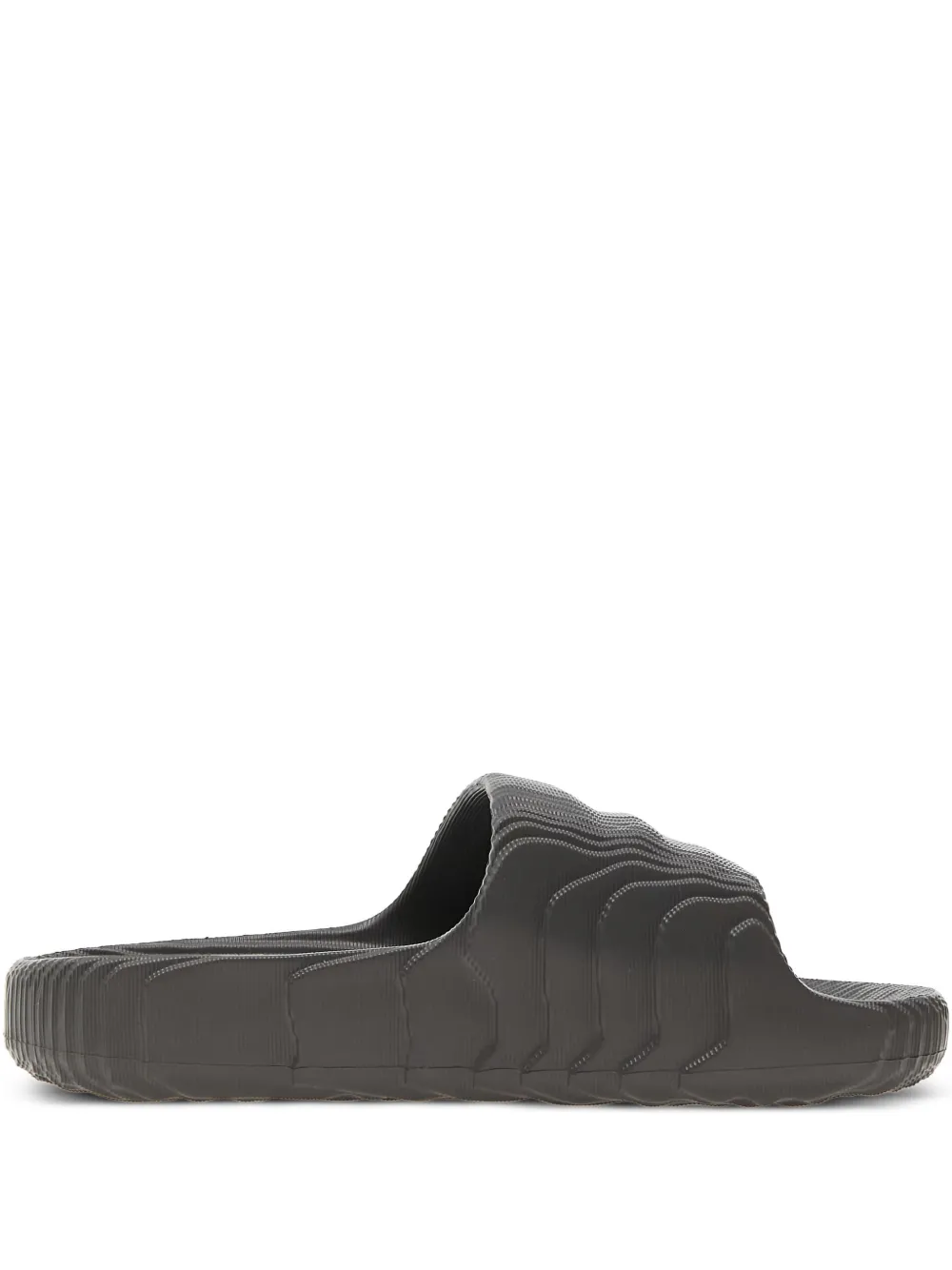 adidas Adilette 22 textured slides | Grey | Image 1