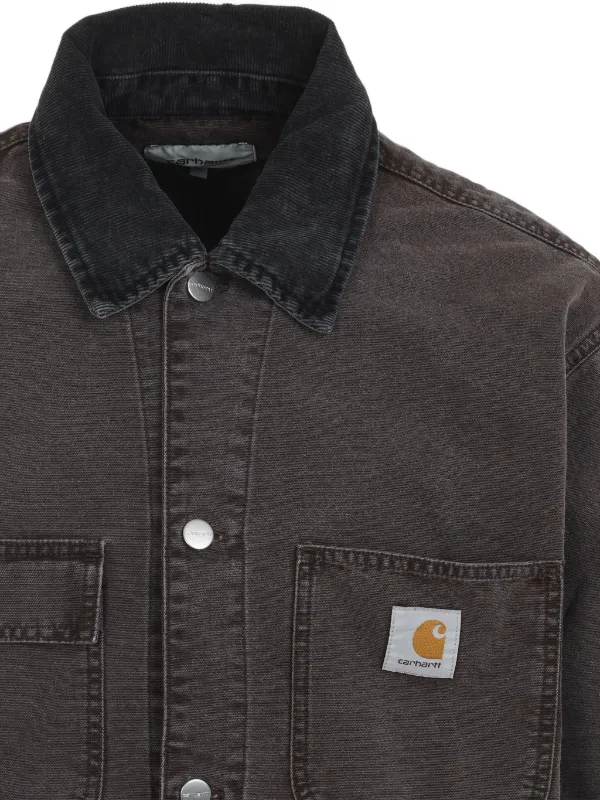 Carhartt WIP コーデュロイカラージャケット | ブラック | FARFETCH JP
