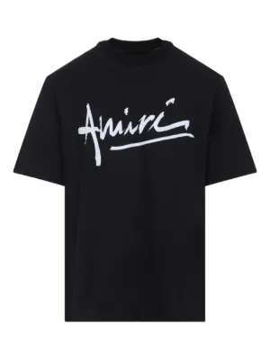 AMIRI ロゴ Tシャツ | ブラック | FARFETCH JP