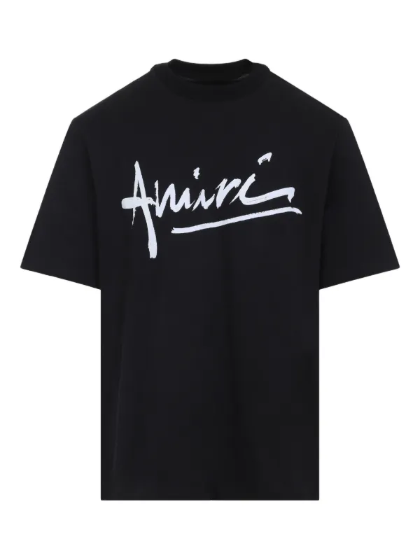 AMIRI グラフィックプリント Tシャツ AMIRI graphic-print Cotton T-shirt | Black | FARFETCH