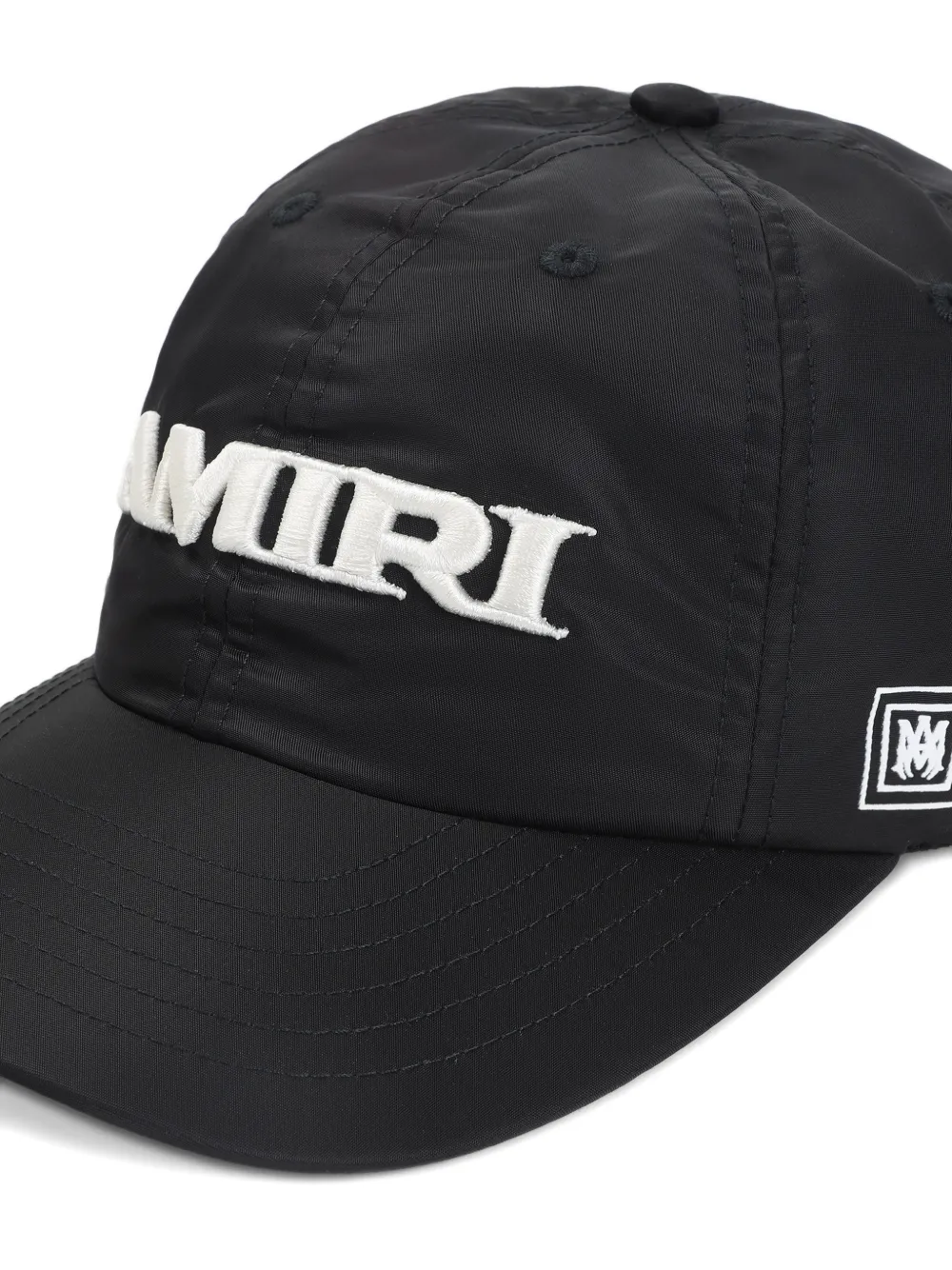 Amiri Sport Cap With Curved Brim And Vents In Black