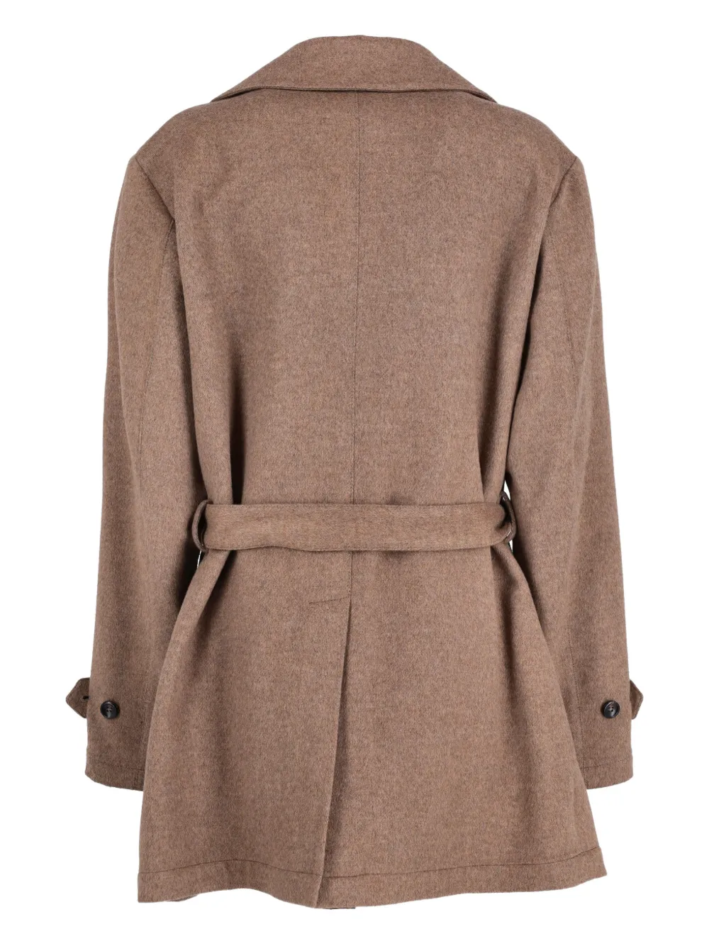 Luigi Bianchi double-breasted belted coat | Image 2