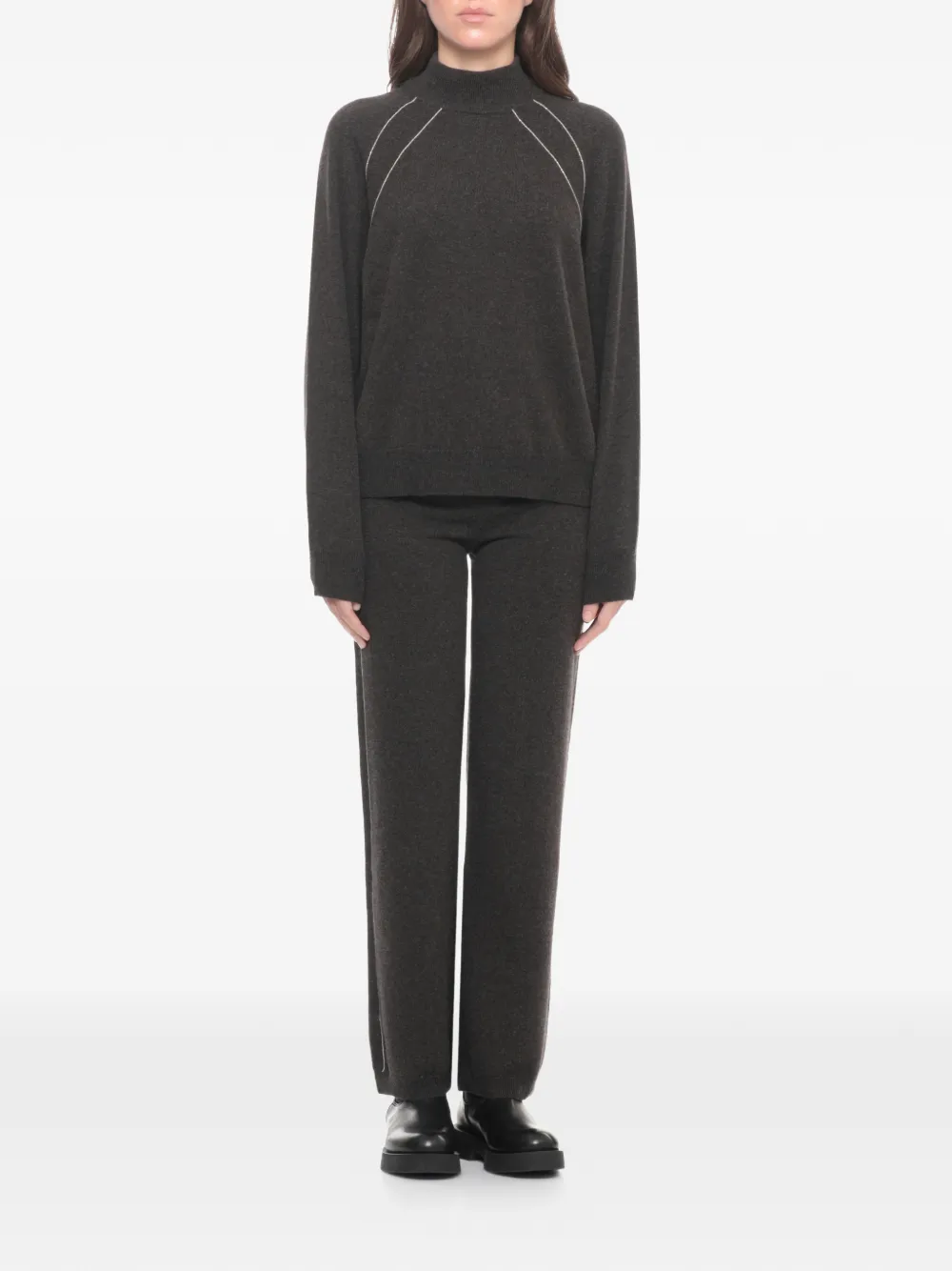 Peserico Trui met ronde hals Bruin