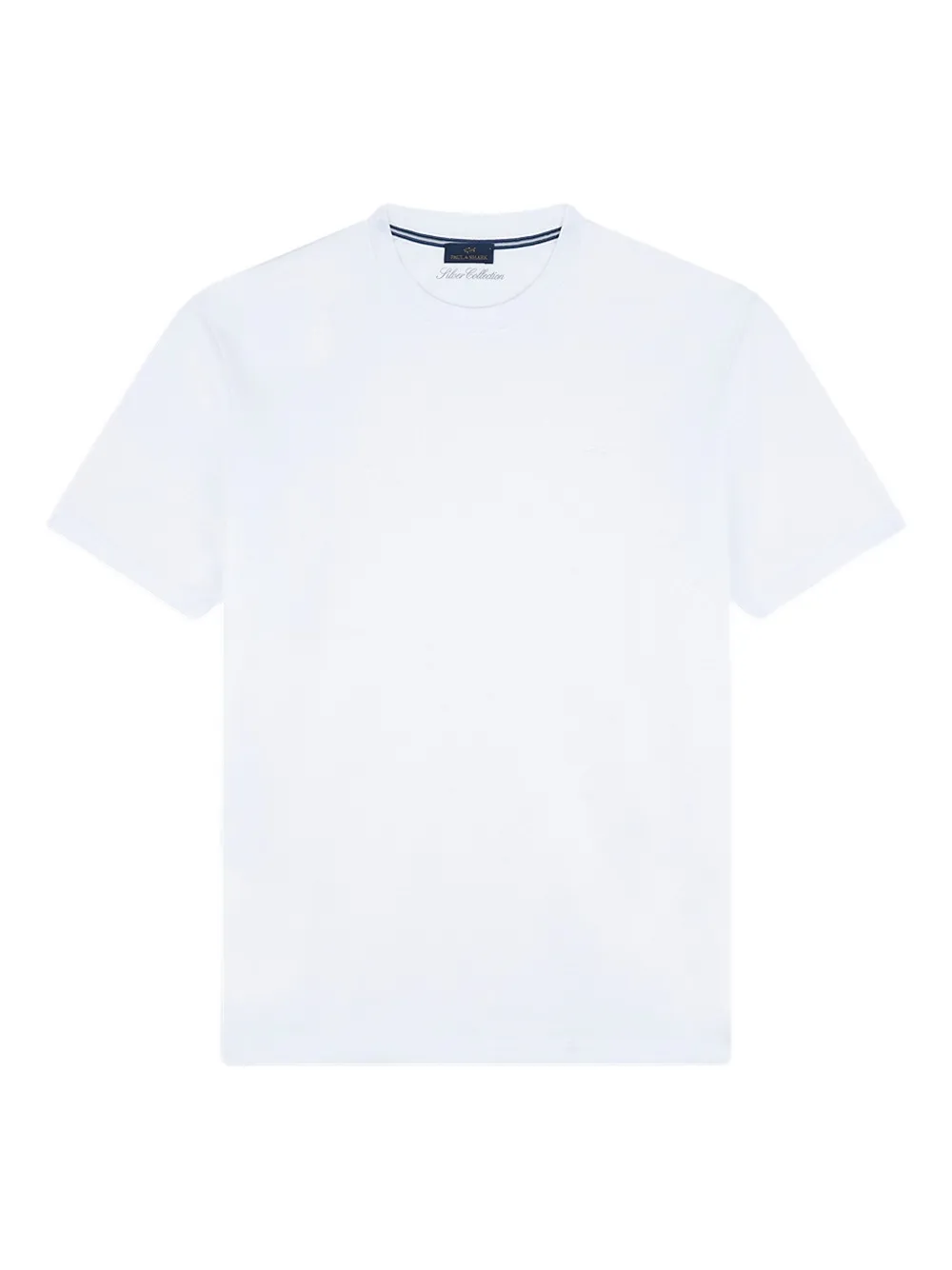 Paul & Shark shark fin embroidery cotton jersey T-shirt - Bianco