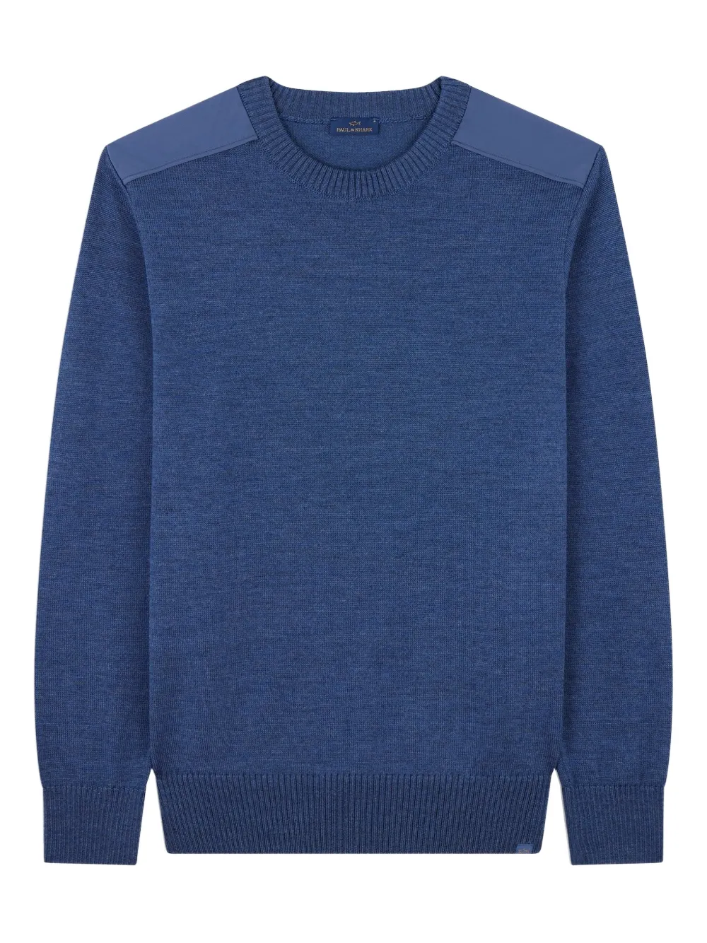 Paul & Shark typhoon detail crewneck sweater | Blue | Image 1