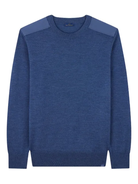 Paul & Shark typhoon detail crewneck sweater
