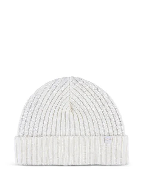 Paul & Shark ribbed beanie hat
