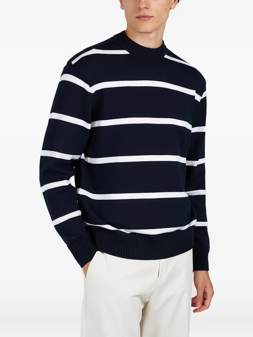 Paul & Shark striped crewneck sweater | Knitted Sweaters | Image 2