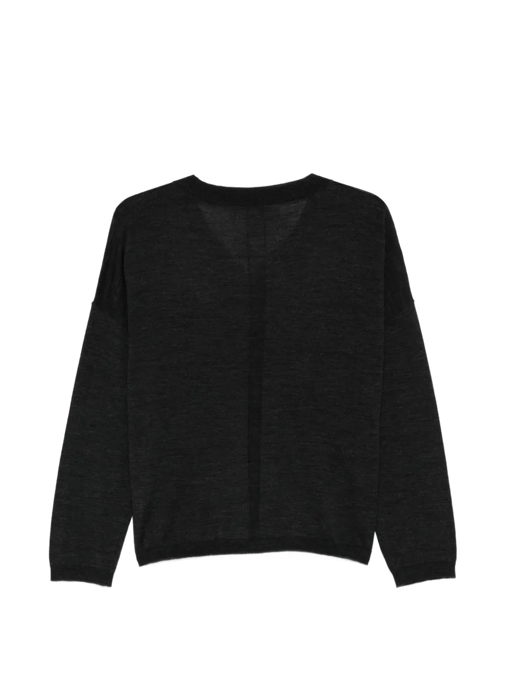  Ivory Paris V-neck Top - Grey 