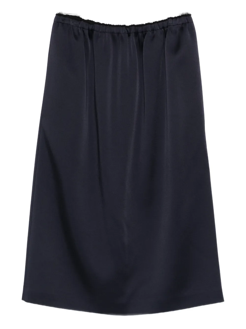 Carven elasticated-waist midi skirt - Blu