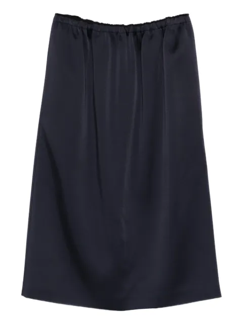 Carven elasticated-waist midi skirt