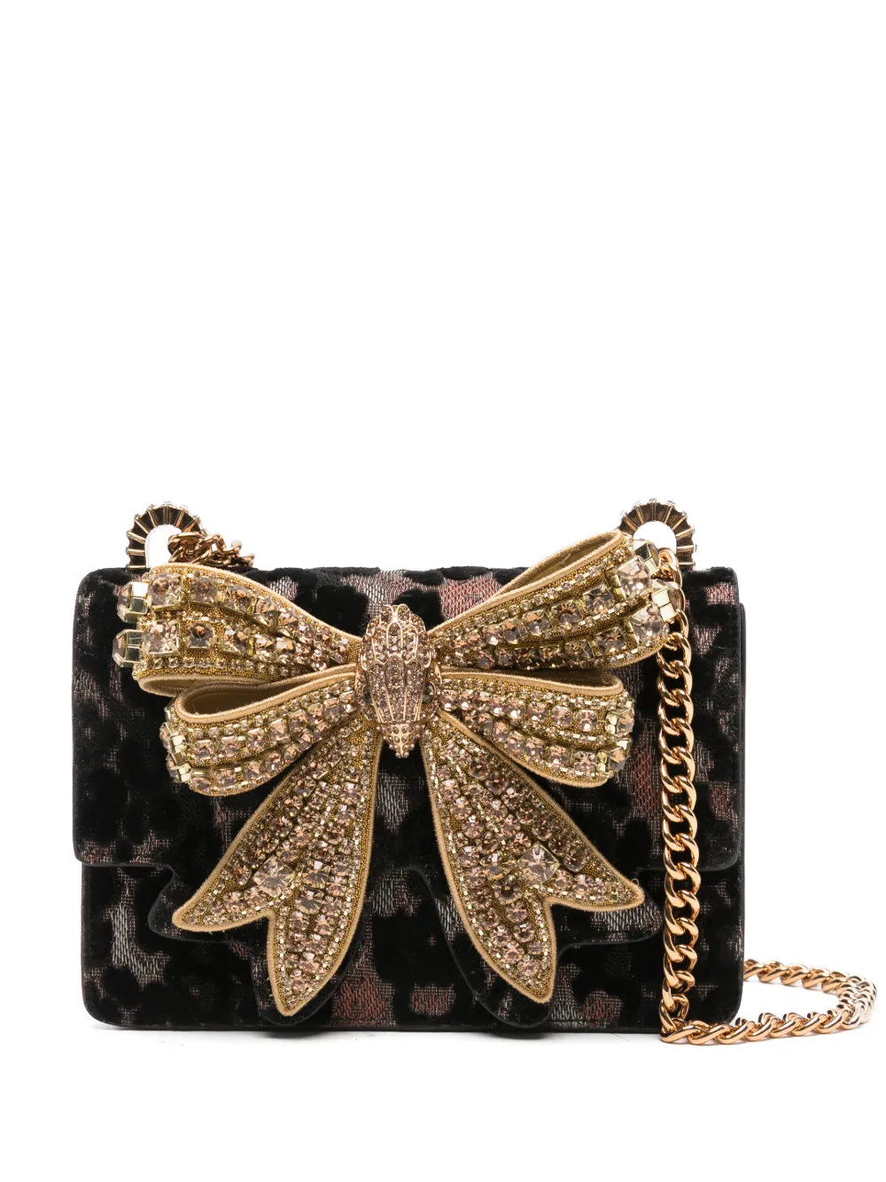 Kurt Geiger London Small Bow Shoreditch cross body bag - Nero