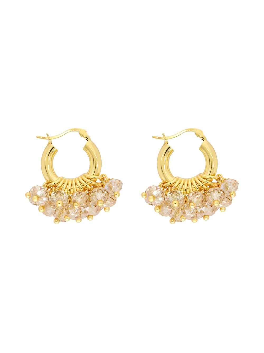 Annele Mini Biscuit Bliss Earrings In Gold