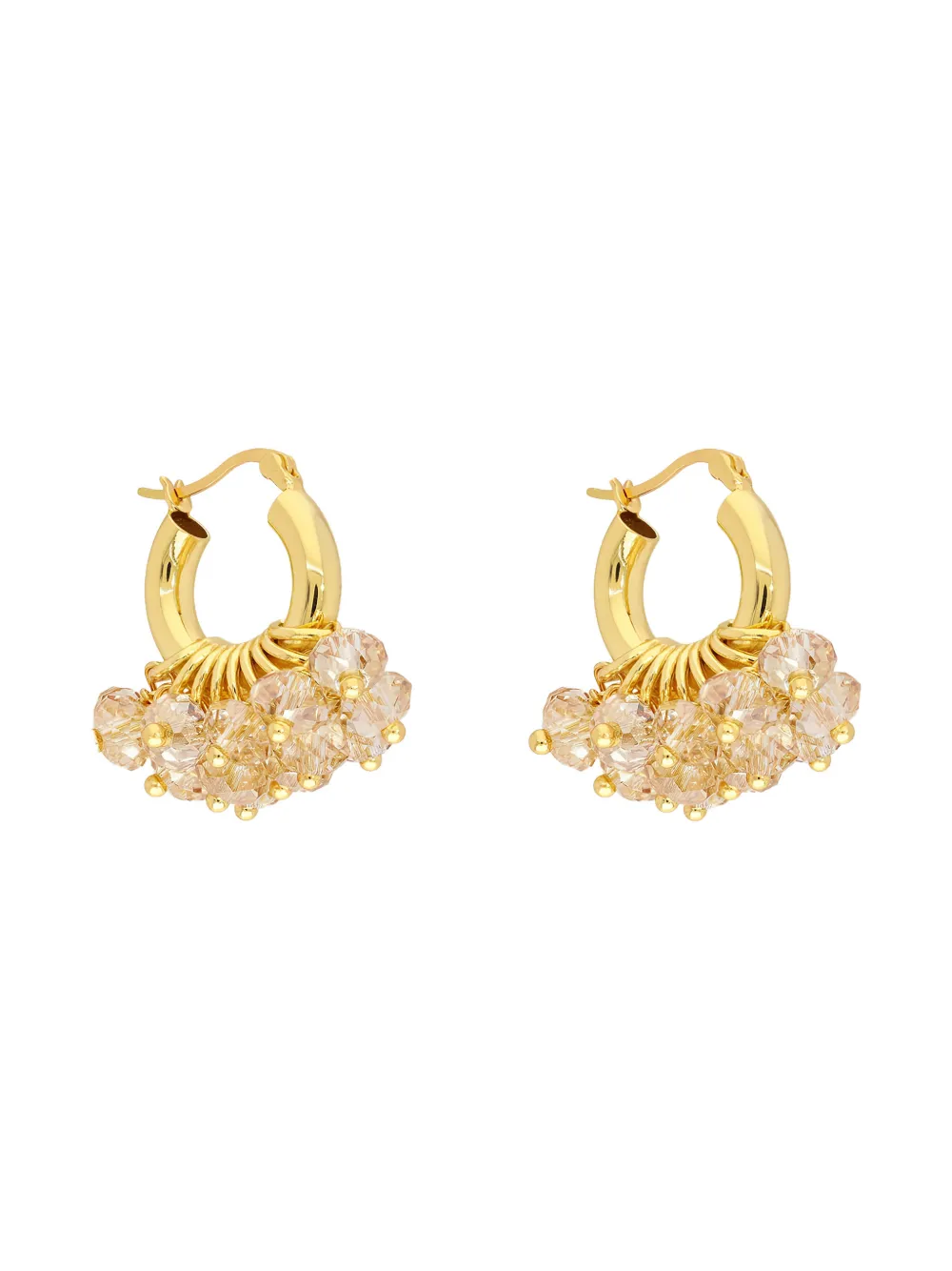 Annele Mini Biscuit Bliss earrings - Goud