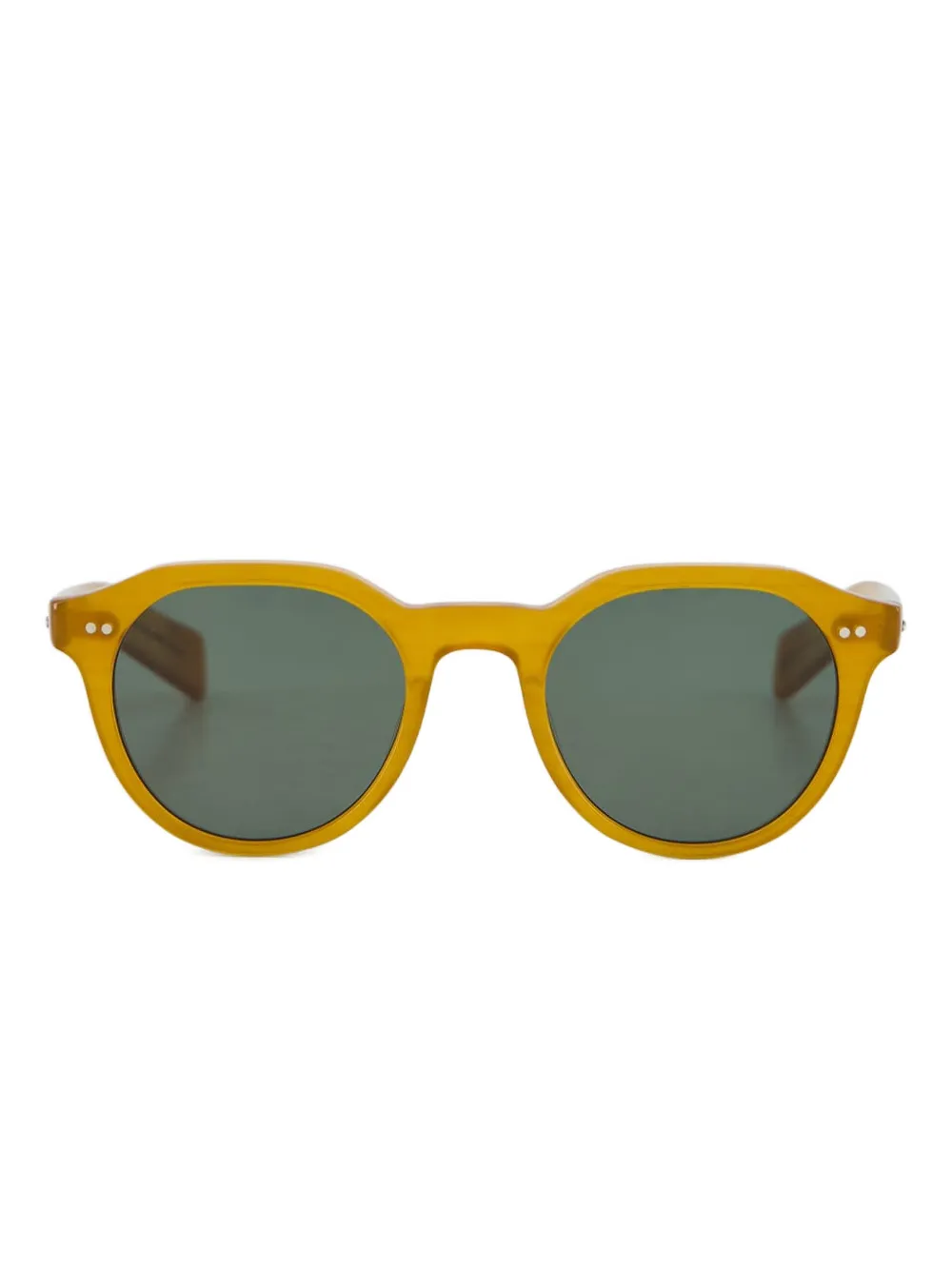 Eyevan7285 round-frame acetate sunglasses - Giallo