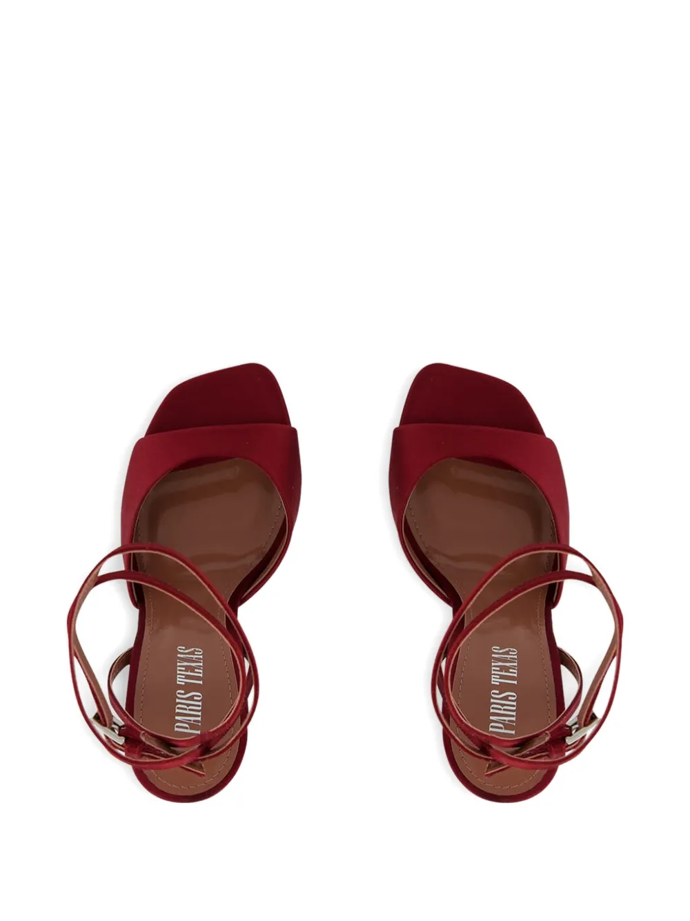 Paris Texas 100mm Lara H-hee Sandals In Red