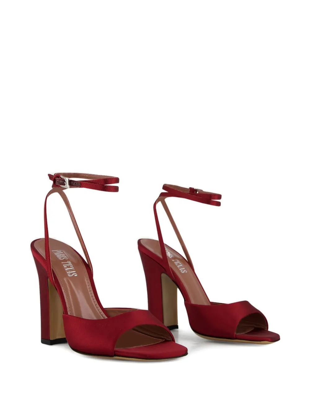 Paris Texas 100mm Lara H-hee Sandals In Red