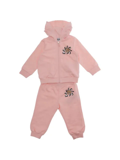 Moschino Kids traje deportivo con motivo Bear
