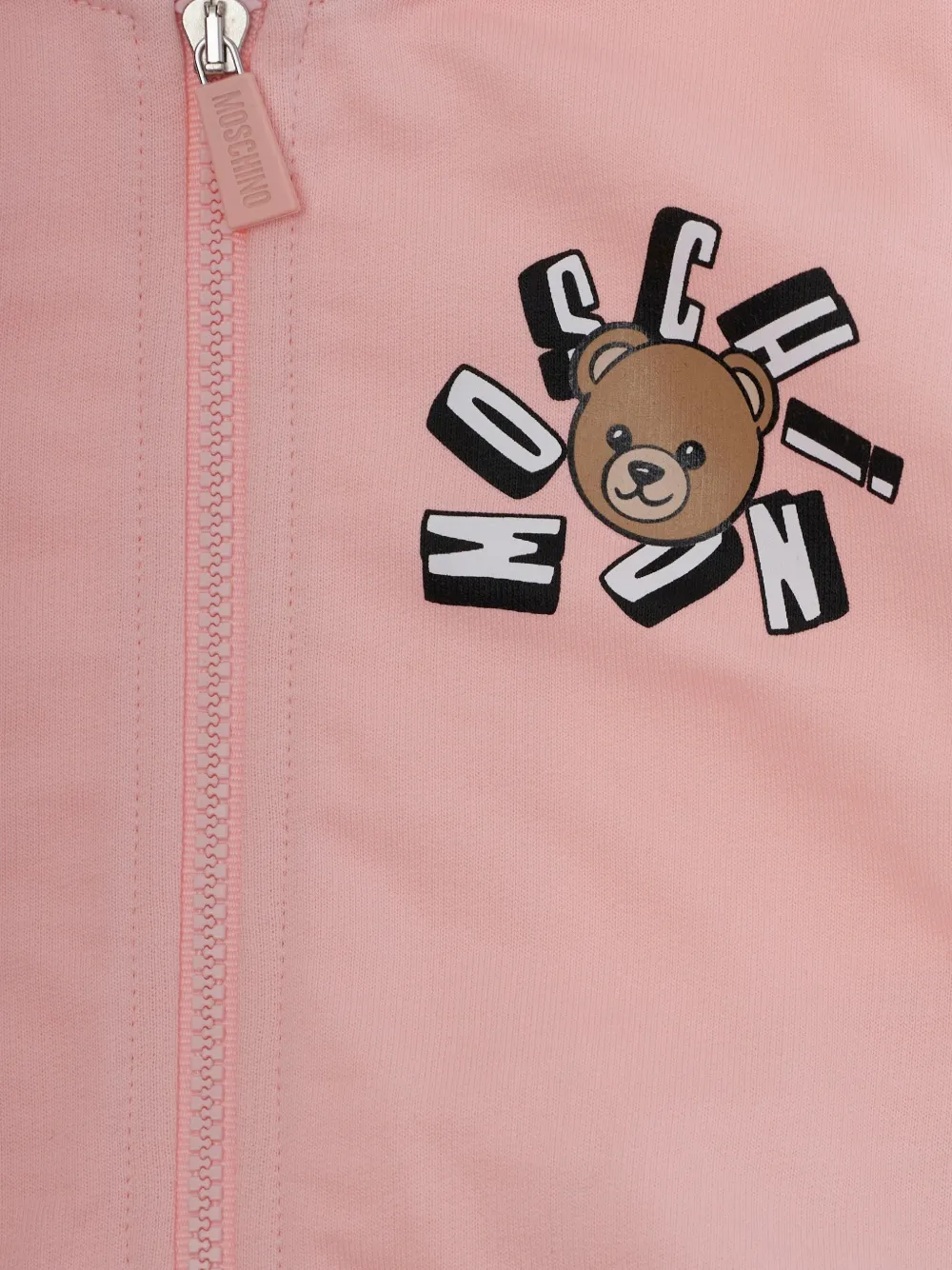 Moschino Kids Trainingspak met capuchon Roze