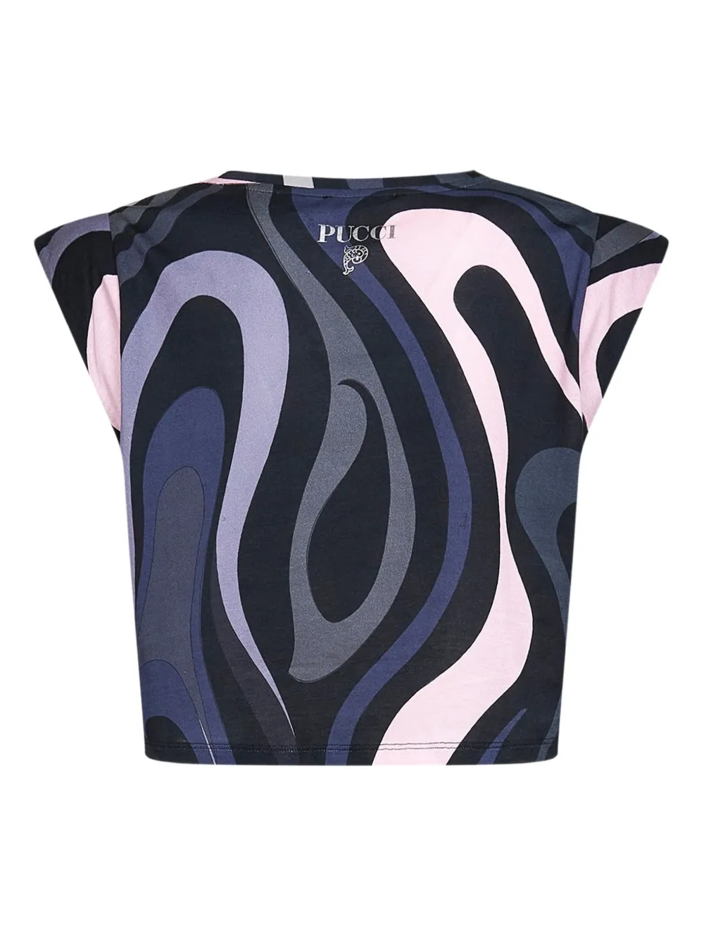 PUCCI Marmo print cap-sleeves T-shiert | T-shirts & Jerseys | Image 2