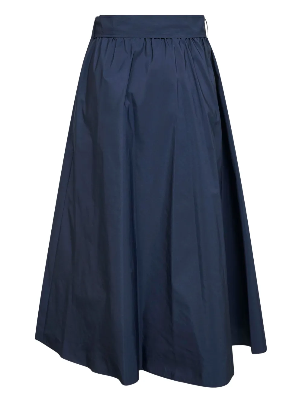 Weekend Max Mara self-tie pleated midi skirt - Blauw