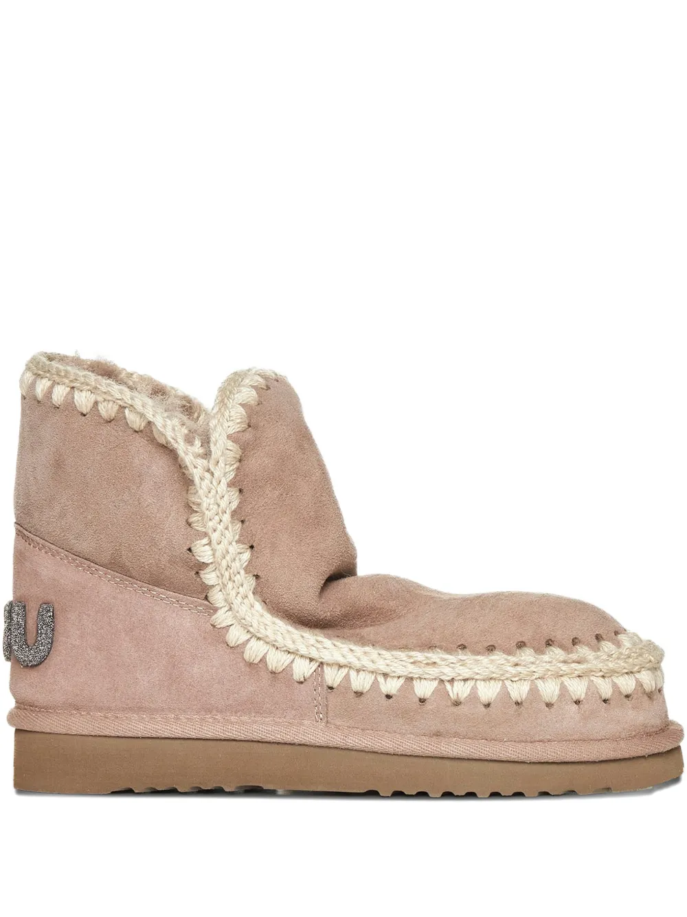 Mou Eskimo 18 laarzen met logodetail Roze
