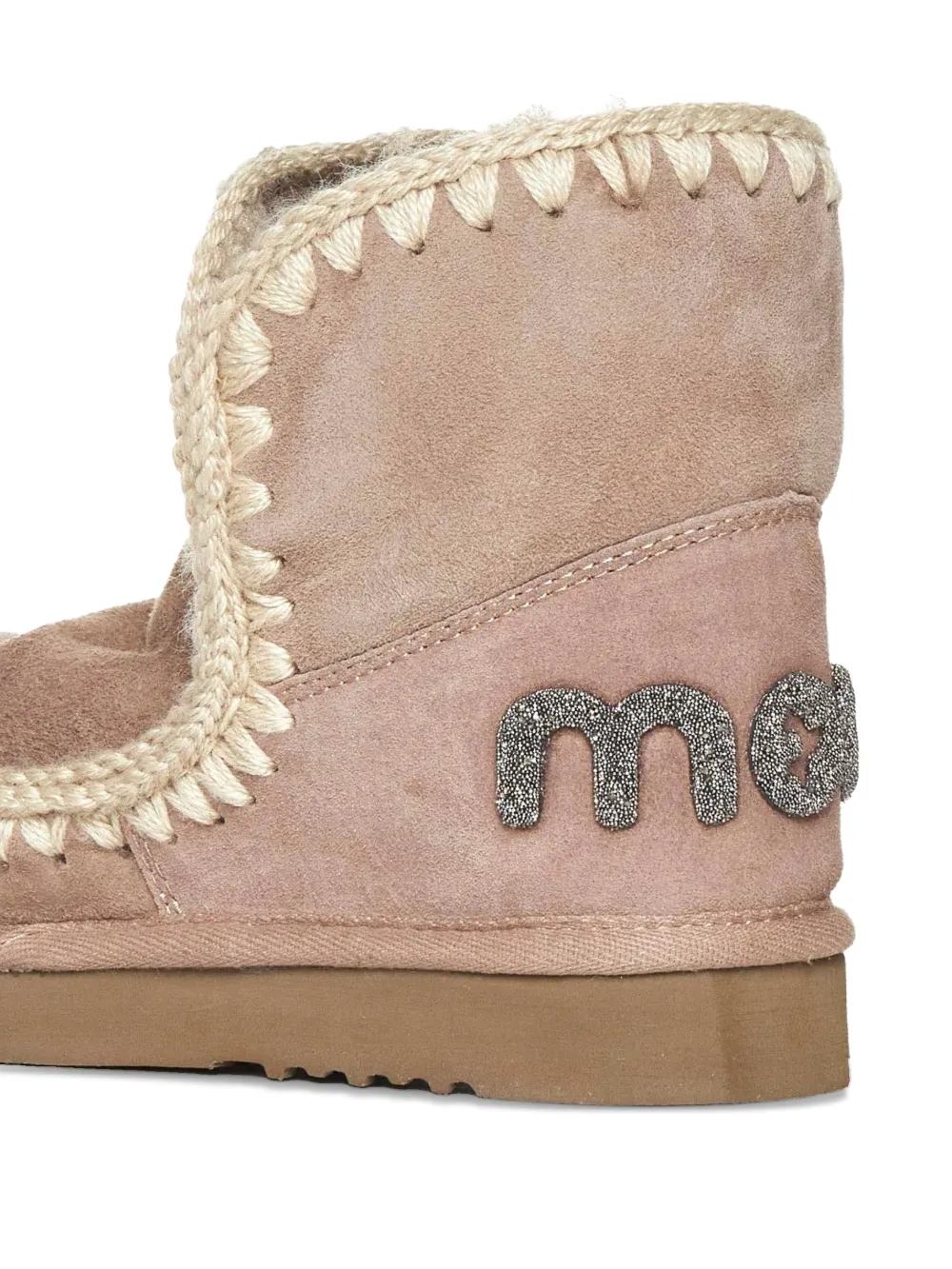 Mou Eskimo 18 laarzen met logodetail Roze