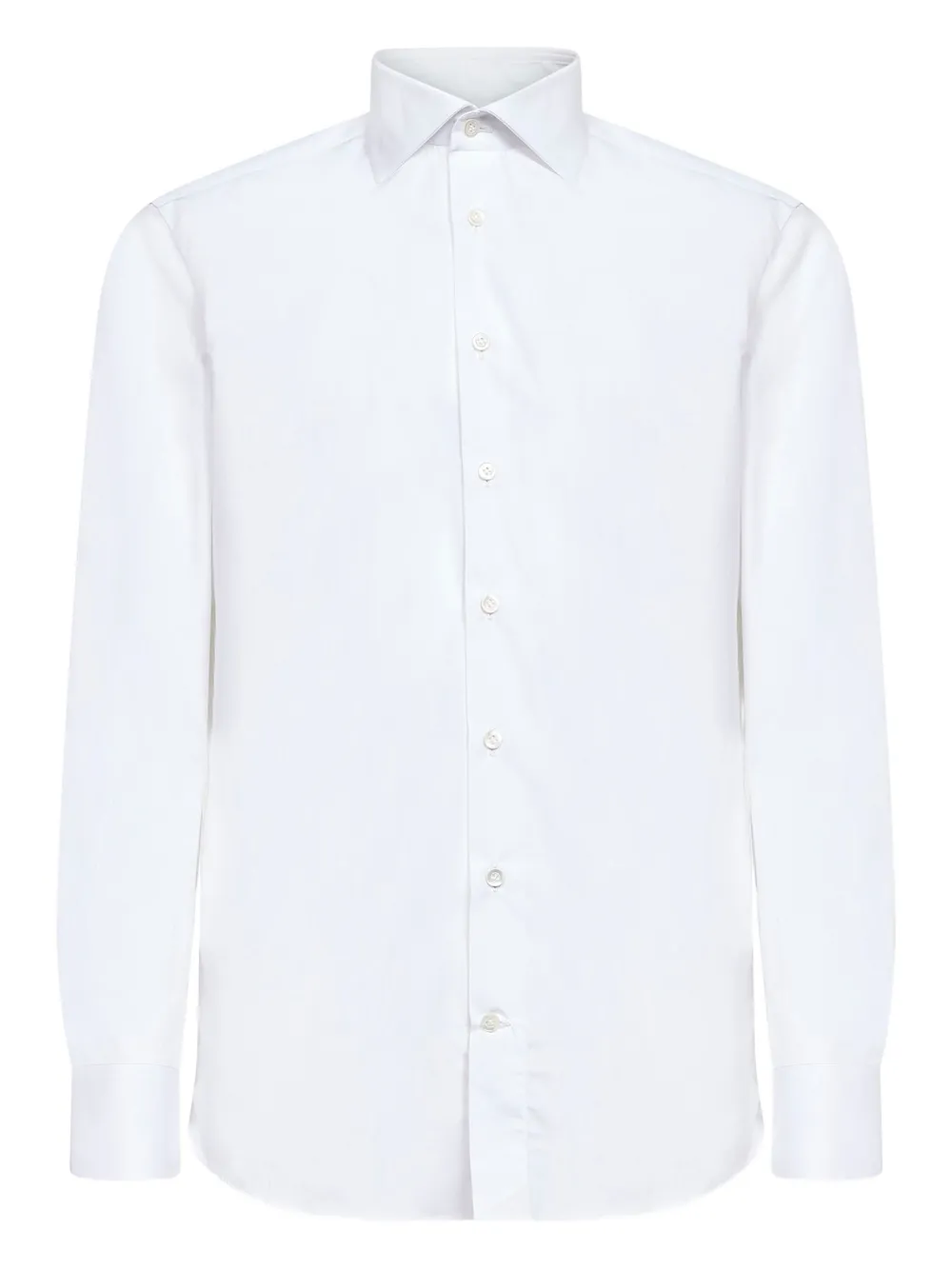 D4.0 button long-sleeves shirt | White | Image 1