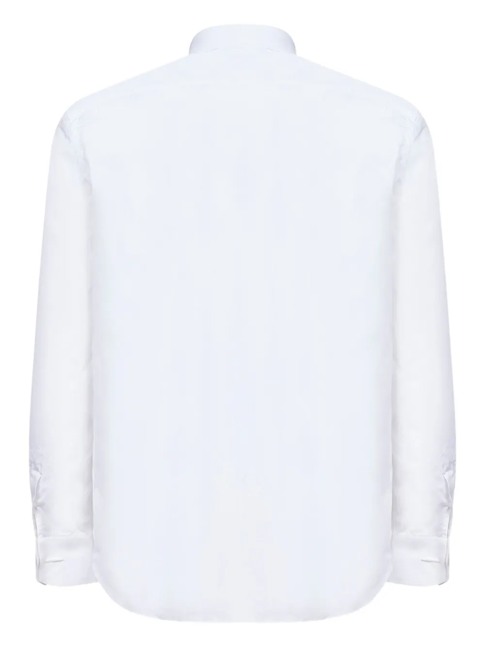 D4.0 button long-sleeves shirt - Wit