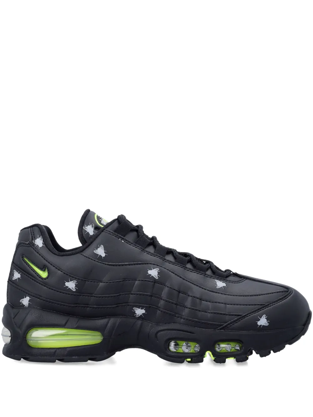 Nike Air Max 95 flies-print trainers Zwart