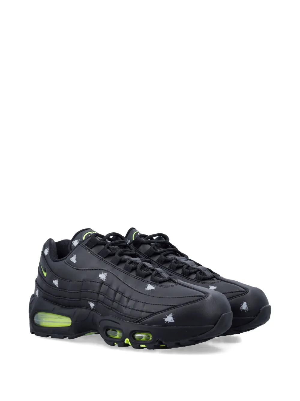 Nike Air Max 95 flies-print trainers Zwart