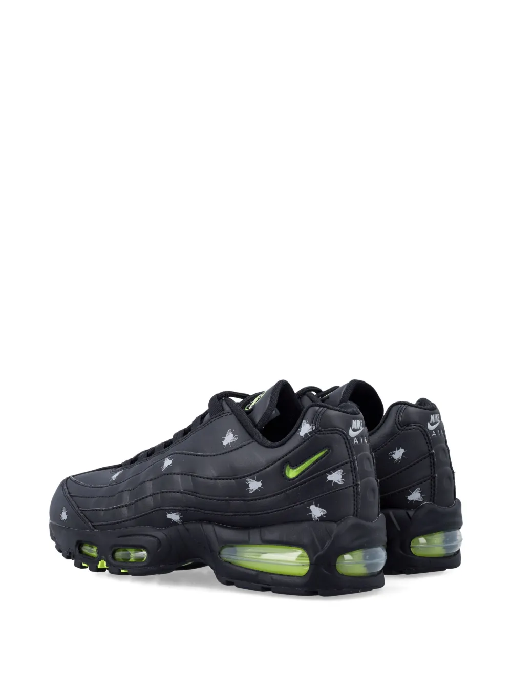 Nike Air Max 95 flies-print trainers Zwart