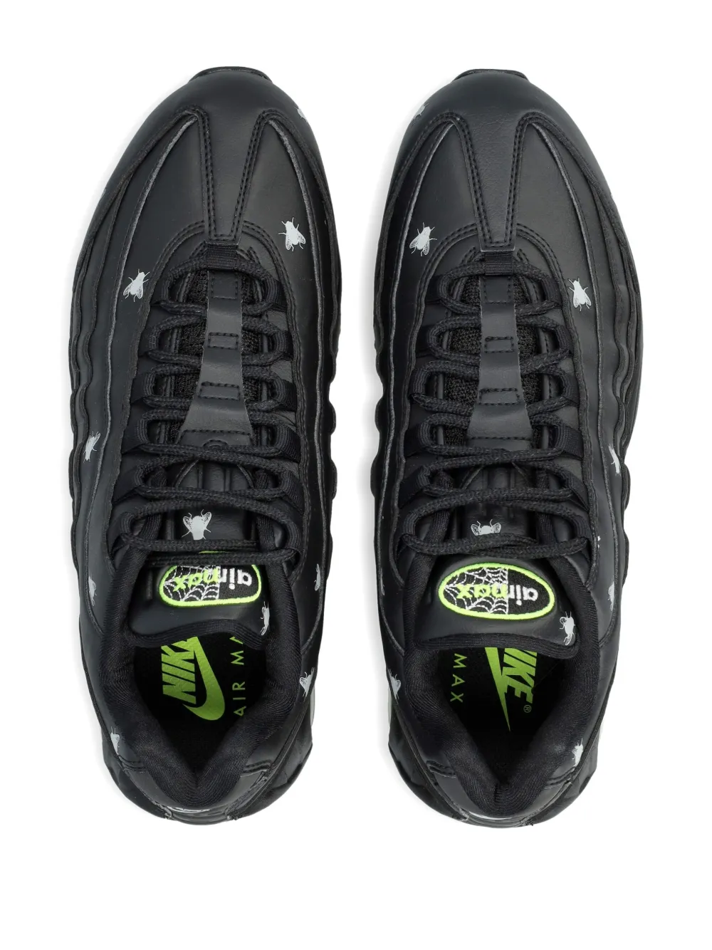 Nike Air Max 95 flies-print trainers Zwart