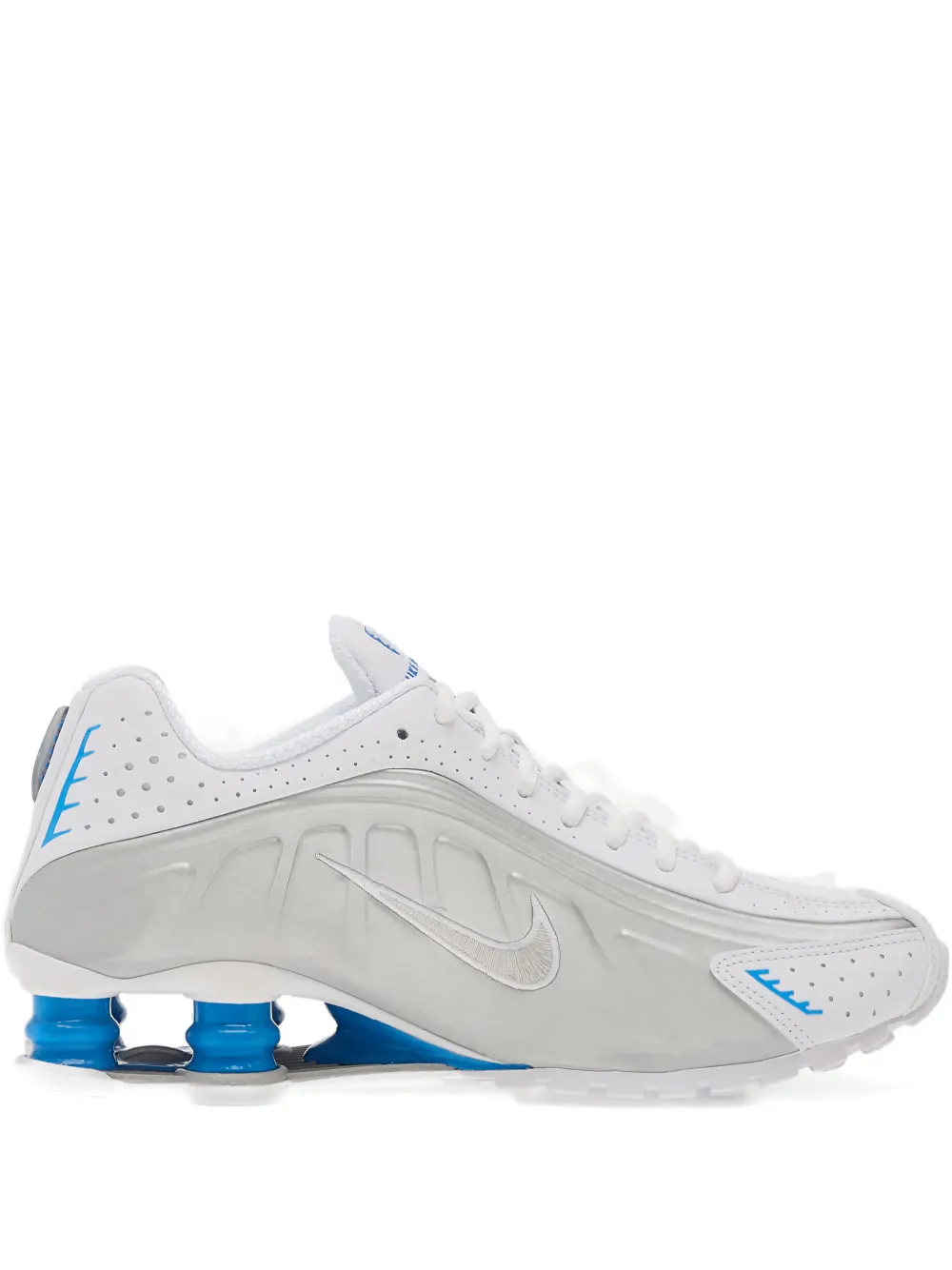 Nike Shox R4 perforated sneakers - Bianco